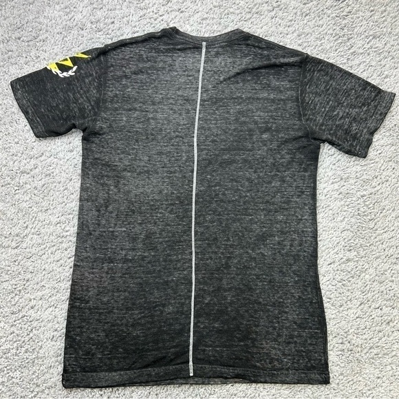 Society Shirt Mens Small Crewneck Tee Burnout Casual Streetwear Basic Party - Picture 5 of 6